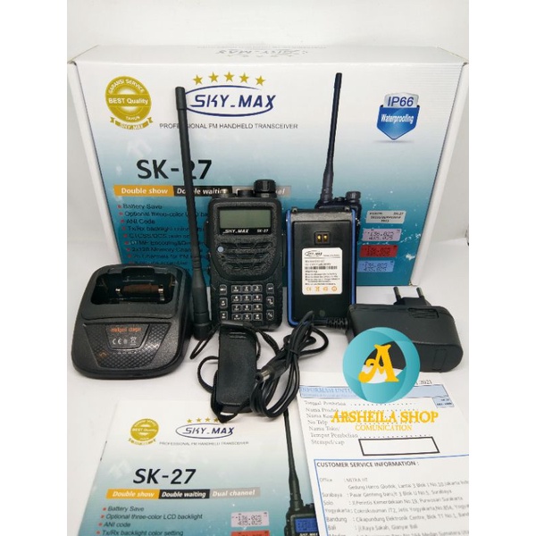 Promo ht sky max sk27 dual band waterprof