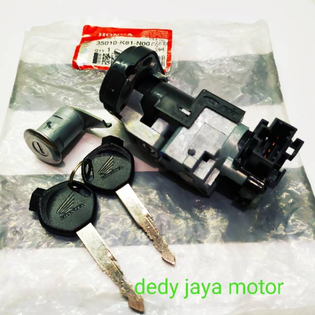 Kunci kontak set honda beat esp produk original AHM PARTS