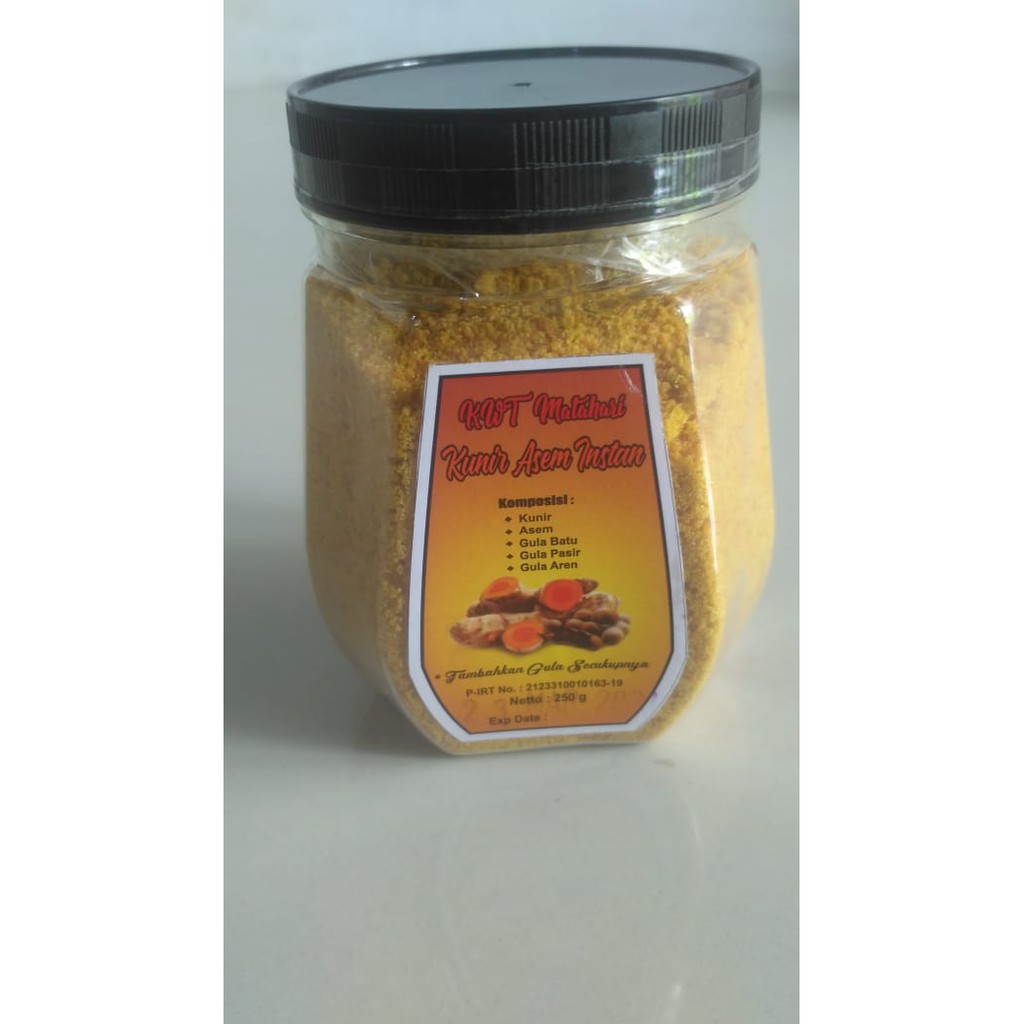 

Kunir Asem Instan Botol 250 g