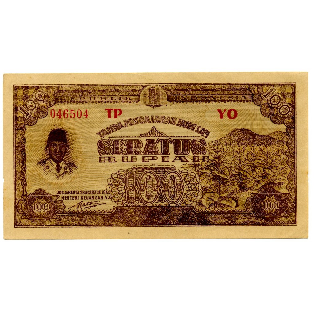 Uang Soekarno 100 ORI Souvenir Replika Repro