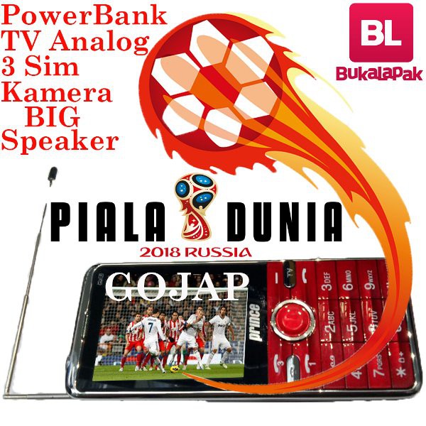 PRINCE PC999 TV LAYAR DAN SPEAKER BESAR PC 999