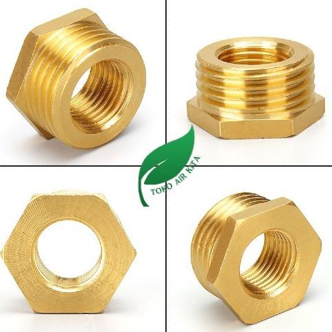 Ready stock] Flock / Flok / Vlock / Verlop / Vlok Ring Kuningan 3/4 x 1/2"