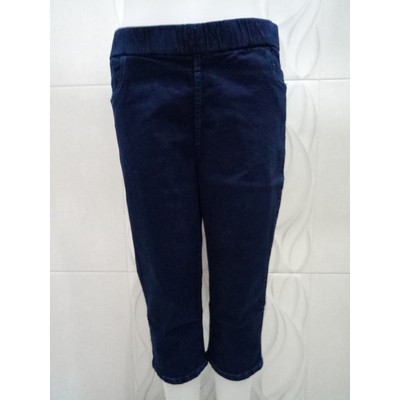 Celana Legging Pendek 7/8 Jeans - Navy, XL