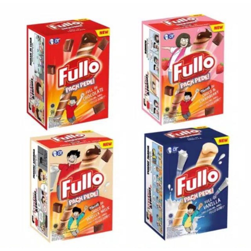 

Fullo Wafer Rolls 24pcs x 7,5gr