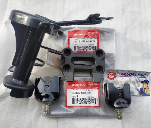Dudukan Pangkon Stang stir reiser Beat street Satu set PNP All Motor original ori AHM