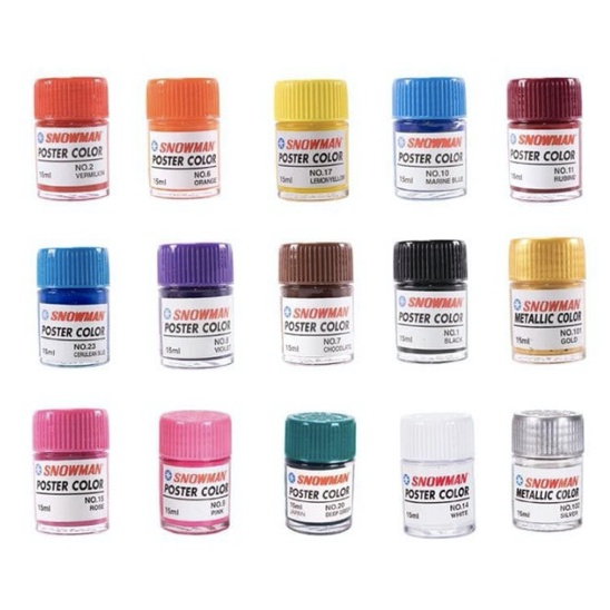

CUCI GUDANG PROMO CAT POSTER ECER SNOWMAN WARNA 15ml FLUORESCENT METALLIC PAINT LUKIS KANVAS KERTAS KARTON PLASTIK GROSIR ECER LUSIN MURAH