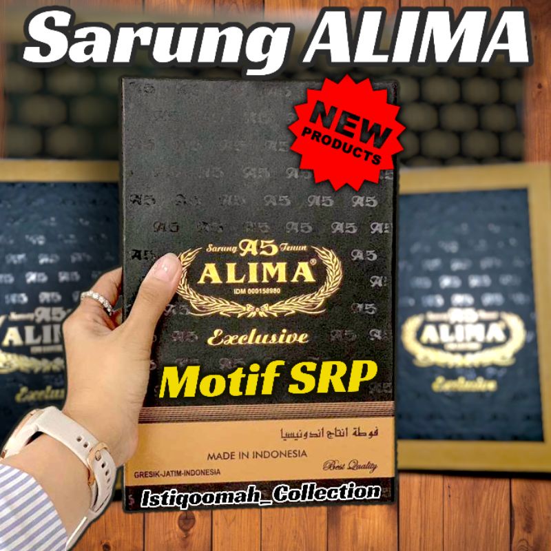 Sarung Tenun ALIMA 210 SRP Motif Songket Bhs SGF ALIMA MPM