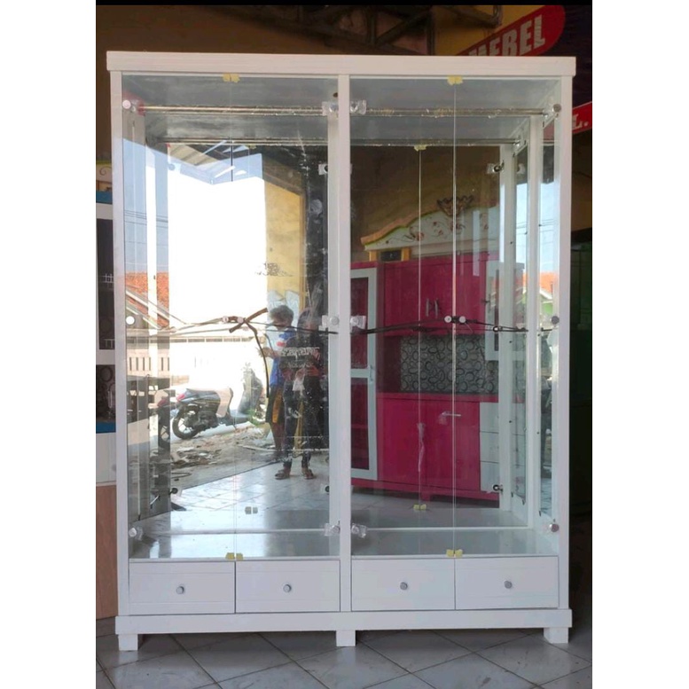 LEMARI PAJANGAN GAMIS / LEMARI PAKAIAN GANTUNG / LEMARI 4 PINTU