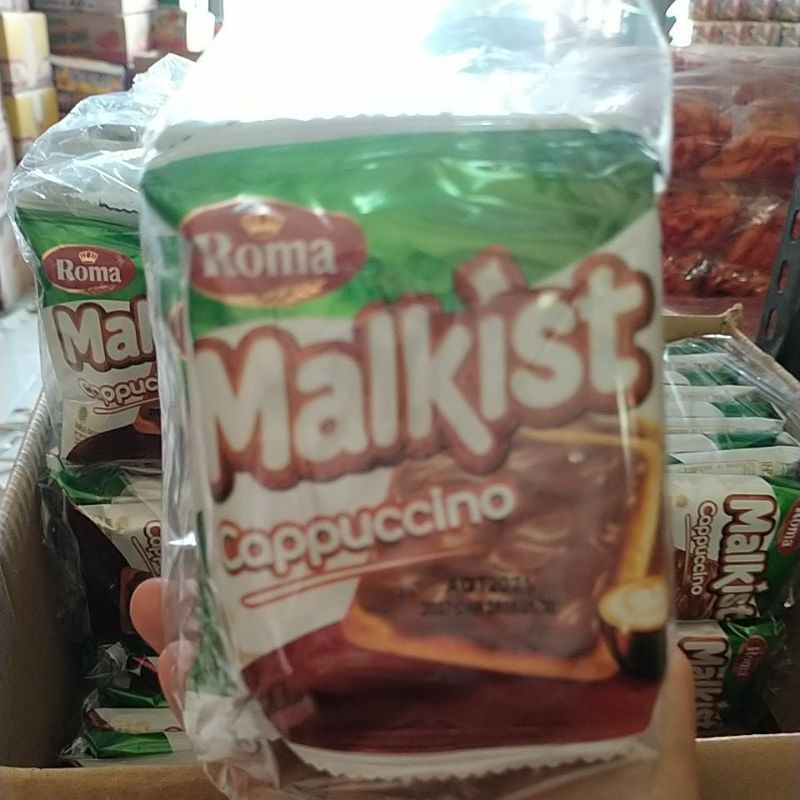 

BARU.. ROMA MALKIS CAPPUCCINO kemasan renteng