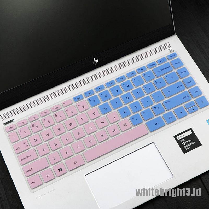 &lt; White3 &gt; Cover Pelindung Keyboard HP Seri 14cd00073tx 14cd