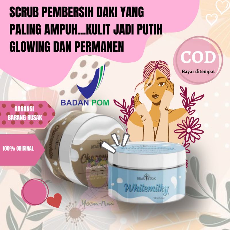 Gluta Collagen Body Scrub Lulur Pemutih Badan Angkat Daki Ampuh Menghilangkan Bekas Luka Memutihkan