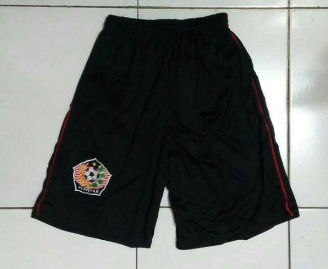 Celana Bola Persepam Home Pamekasan Madura United 2018 Hitam Terbaru Lokal