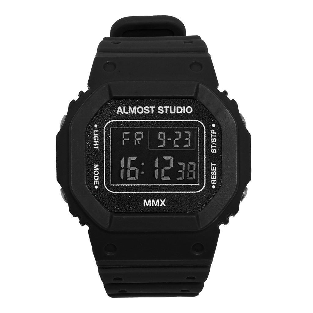 Almost Studio - Jam Tangan Digital - Black