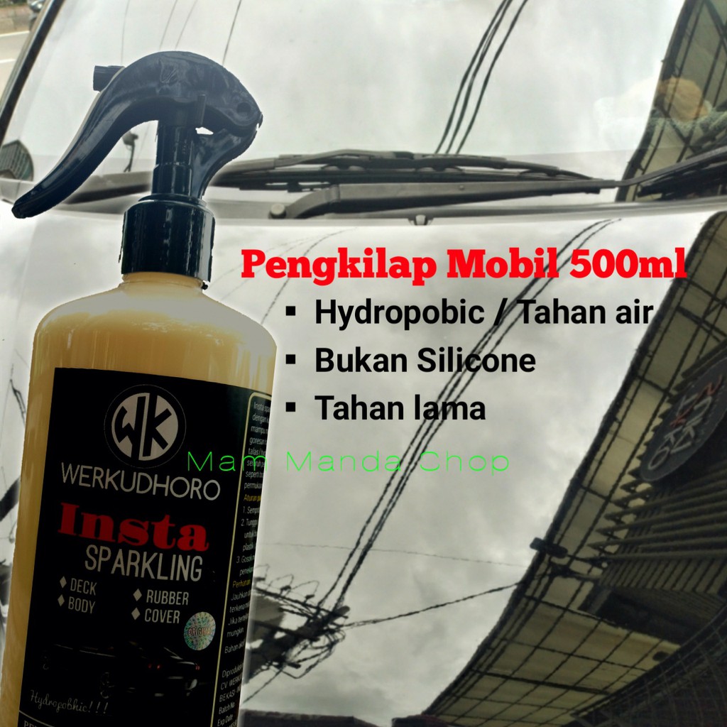 INSTA SPARKLING 500ML PENGKILAP CAT BODY MOBIL / PENGKILAP MOTOR / DAUN TALAS