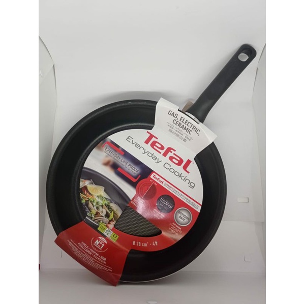 tefal essentials everyday frypan 28 cm (anti lengket)