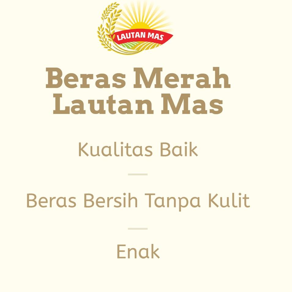 

Miliki Lautan Mas Beras Merah 2KG ✔