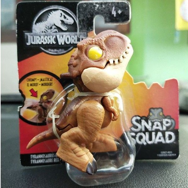 Jurassic World Snap Squad miniatur dinosaurus Wave 1 - 6