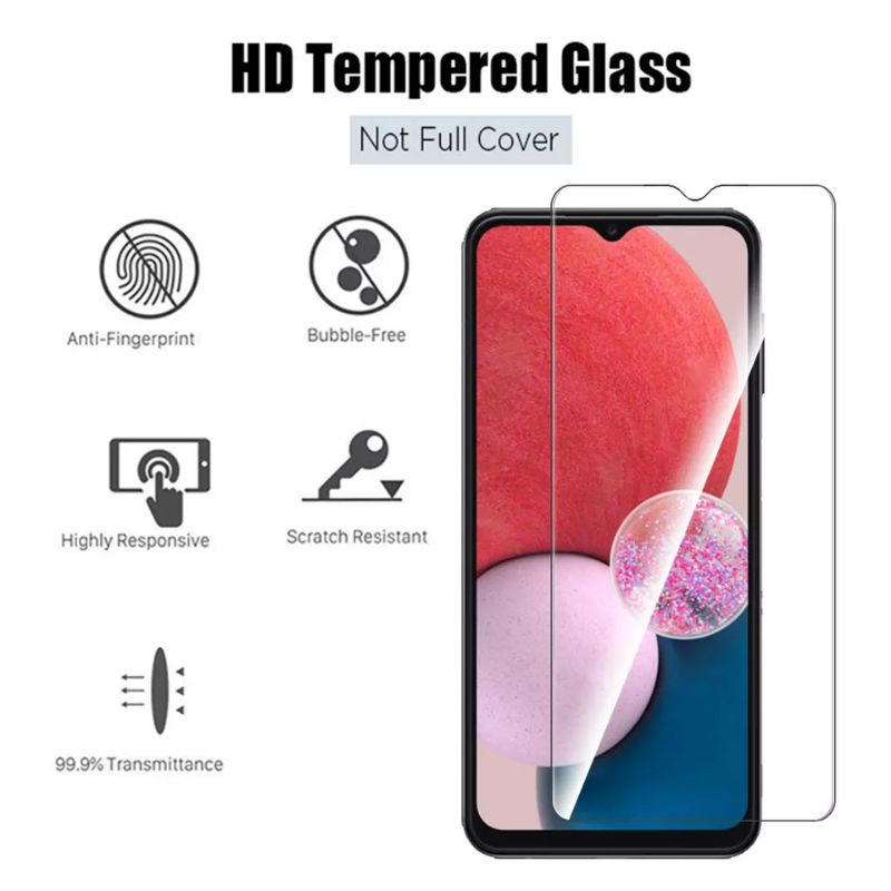 TEMPERED GLASS CLEAR SAMSUNG GALAXY A23 4G 9H TEMPERGLASS PELINDUNG LAYAR