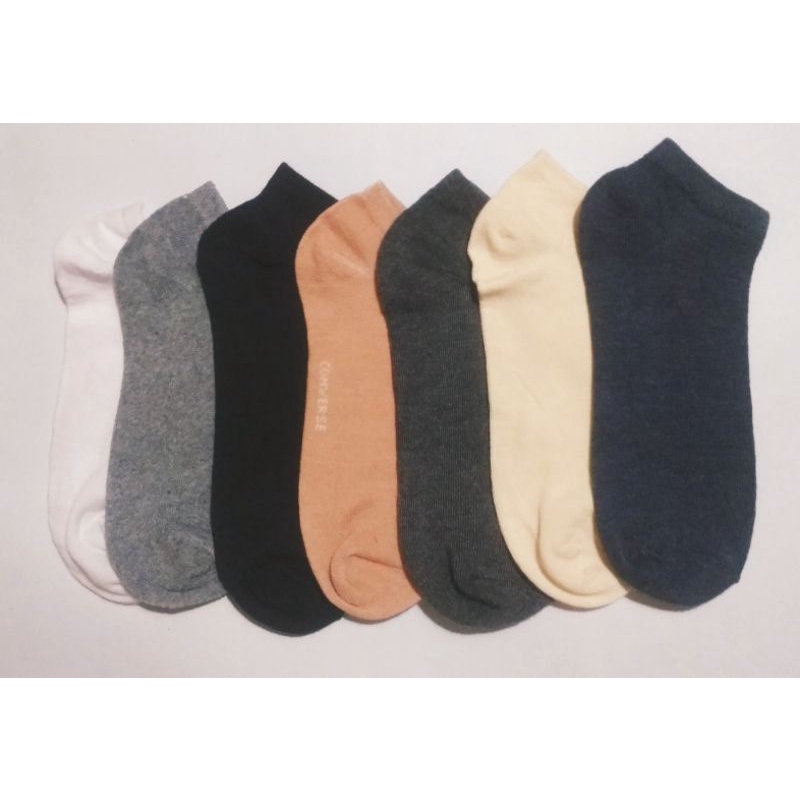 KAOS KAKI PENDEK POLOS SEMATA KAKI/ANKLE SHOCKS/SHORT SHOCKS PRIA/WANITA