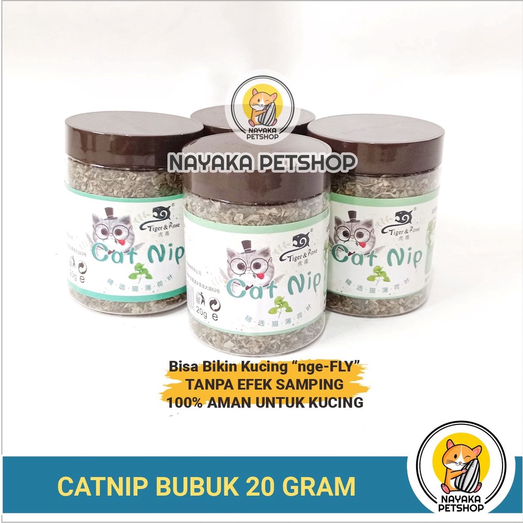 Catnip Serbuk Bubuk Cat Nip Kucing Kitten Catmint Powder