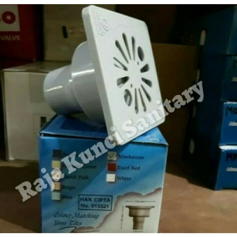 Floor Drain Alinco Plastik Putih/Ivory/Saringan Got Kamar Mandi Plastik/ABS Series