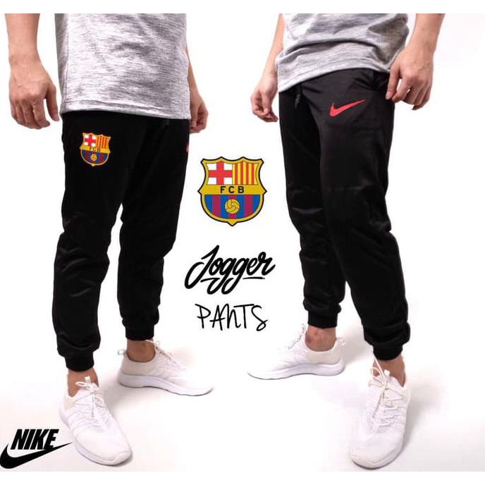 Diskon Celana Barcelona Training / Jogger Pants Barcelona Grade Ori Terbaru