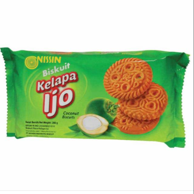 

Nissin biskuit kelapa ijo 280g