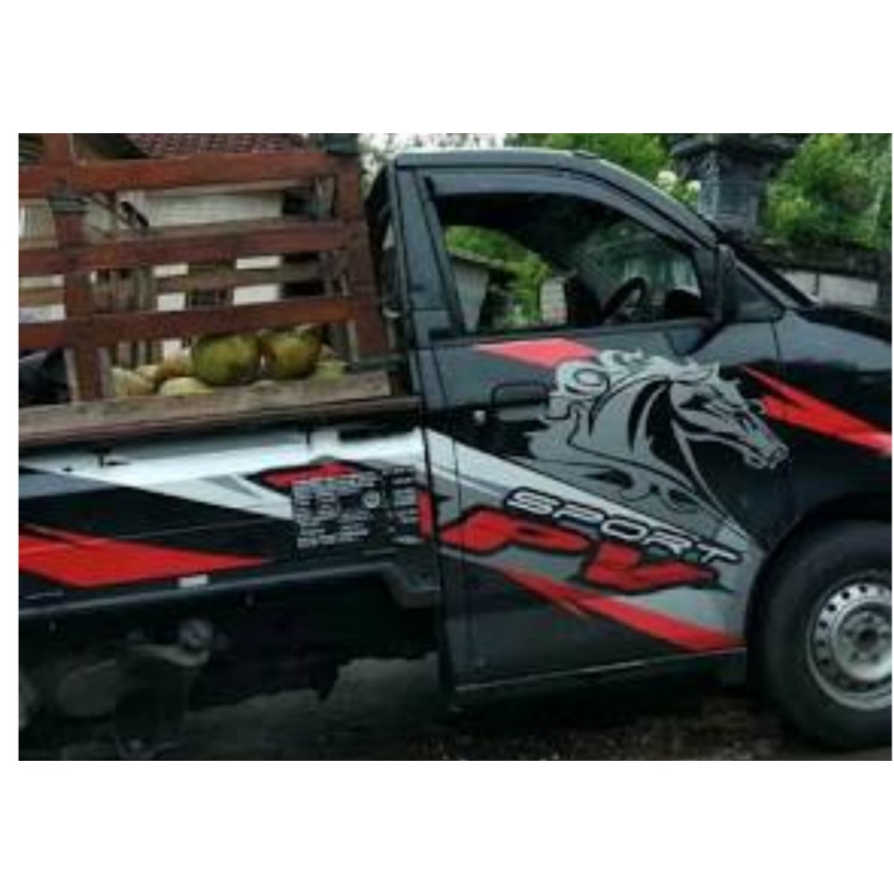 Cutting Sticker Pickup L300 Carry Grand Max Apv Shopee Indonesia