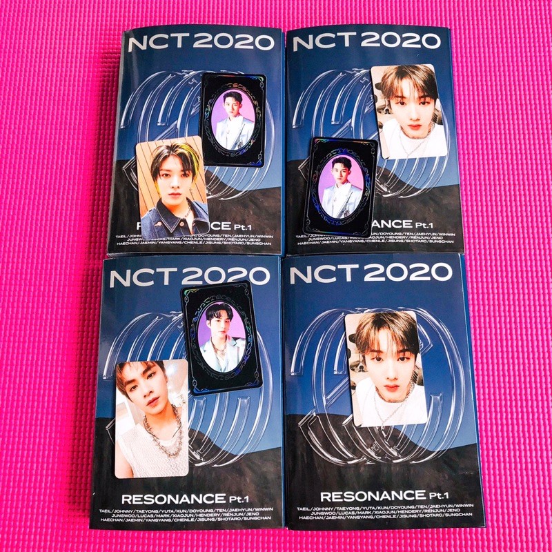 NCT Resonance Pt.1 Past vers [SET UNSEALED] Ready stock album nct resonance official