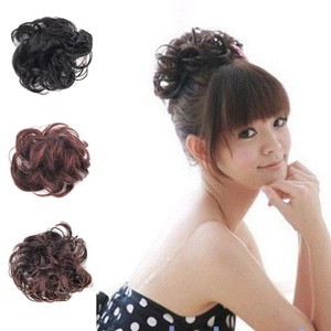 [BELI 1 GRATIS 1] Kimiko hairclip kuncir rambut curly