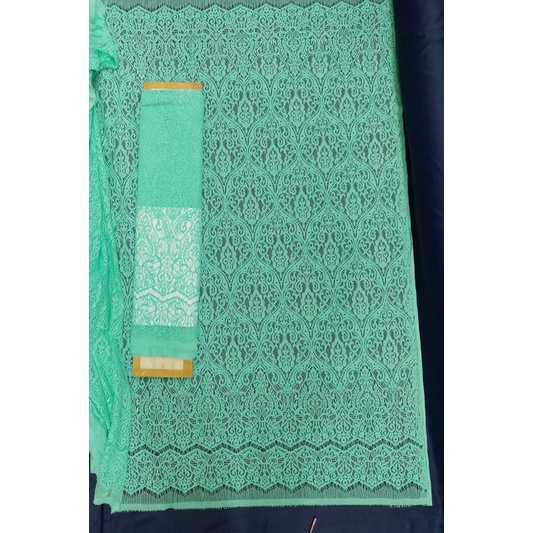 bahan brukat semi prancis harga perpotong