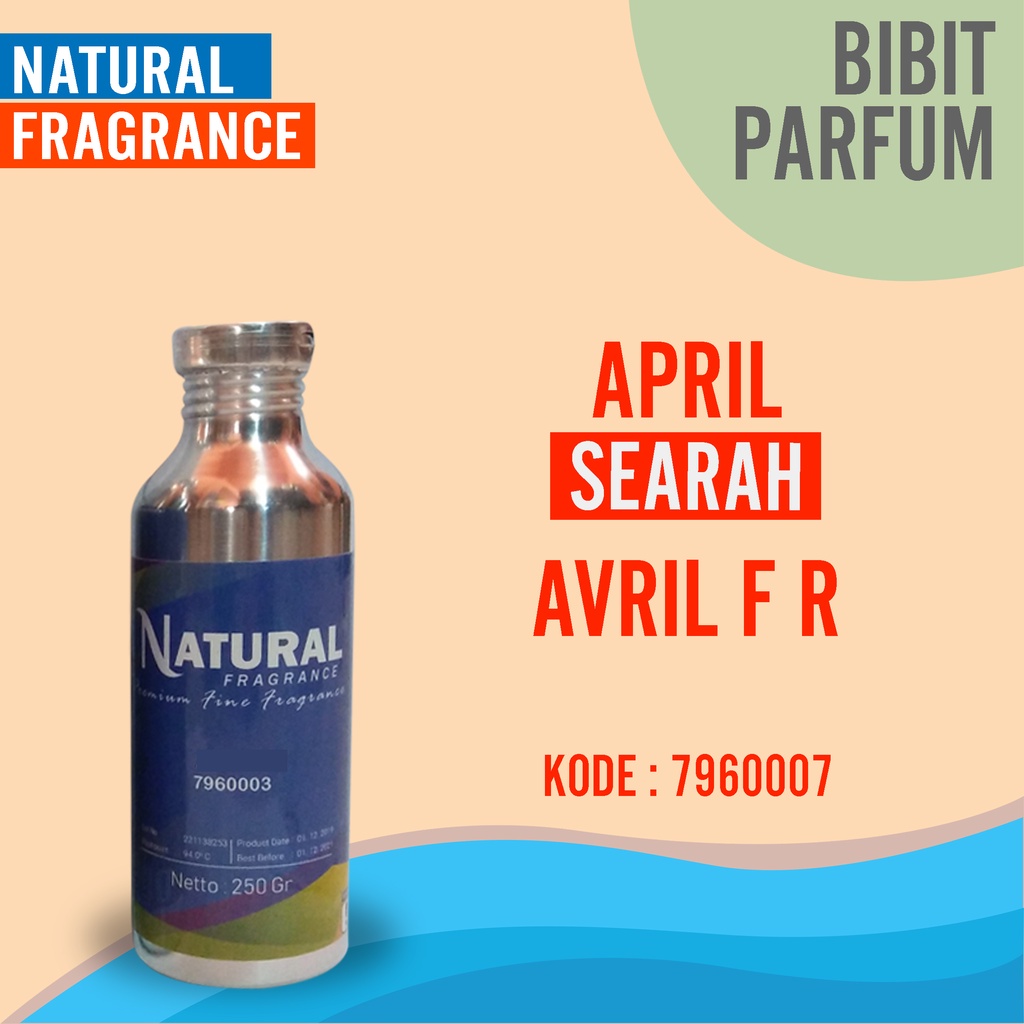 BIBIT PARFUM MURNI AVRIL F R - APRIL NATURAL FRAGRANCE 100 ML