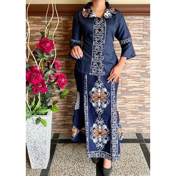 Stelan batik kombinasi toyobo