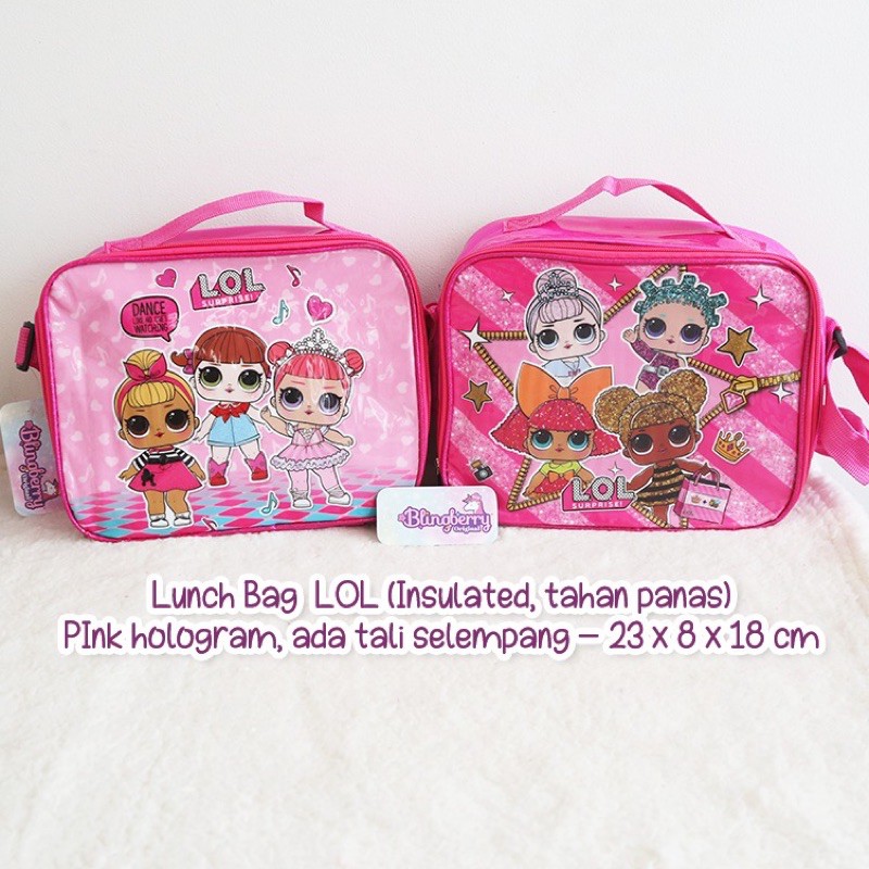 Lunch Bag Unicorn dan LOL