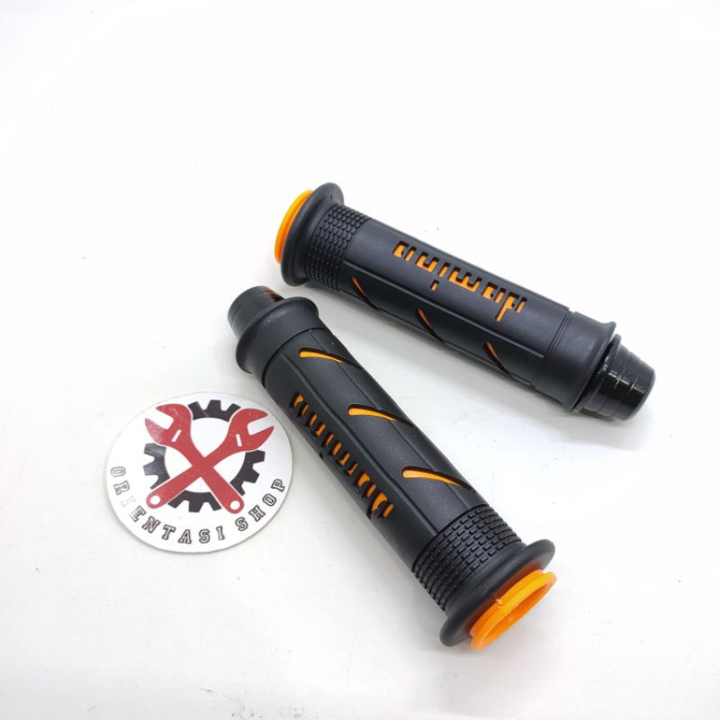 HANDGRIP DOMINO PLUS JALU STANG BISA UNTUK SEMUA MOTOR UNIVERSAL