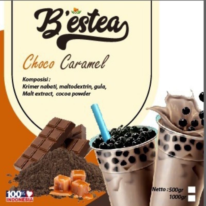 Bubuk Minuman Rasa Choco Caramel Reguler 500 gram Powder Drink