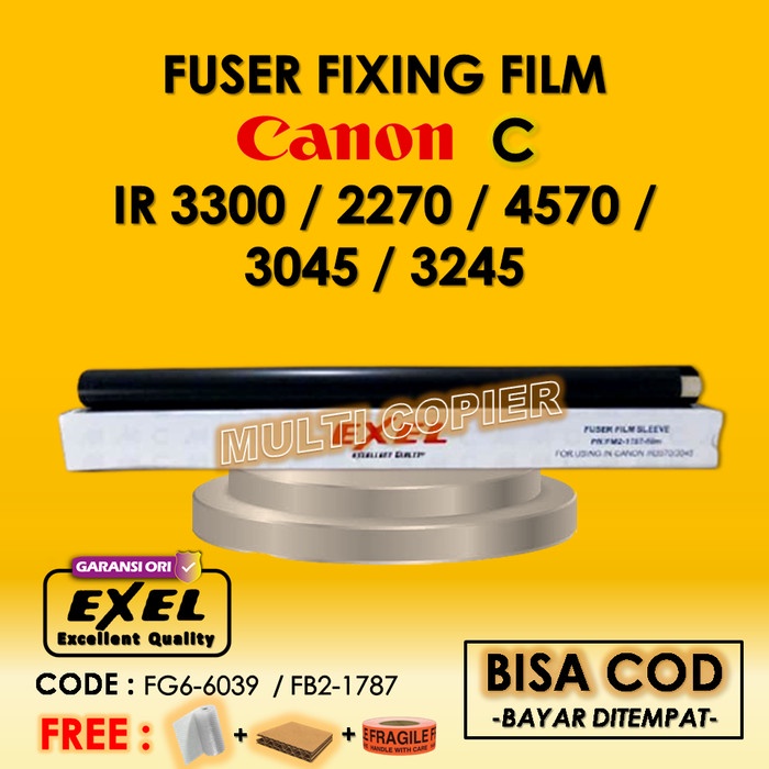 

Premium Fixing Film Fuser Film Grey Black Canon Ir3300 2270 4570 3045 3245