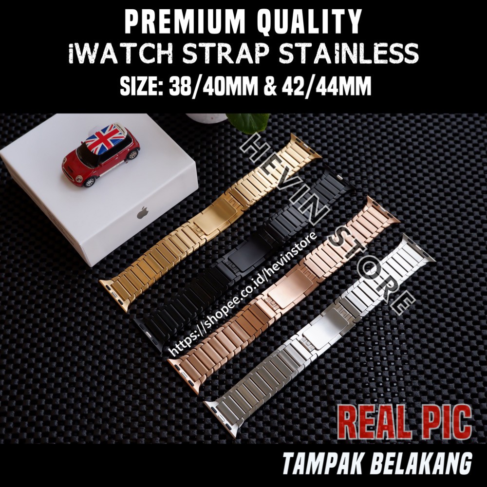 Strap Watch iOS STAINLESS STEEL PREMIUM iWATCH STRAP SERIES 12345