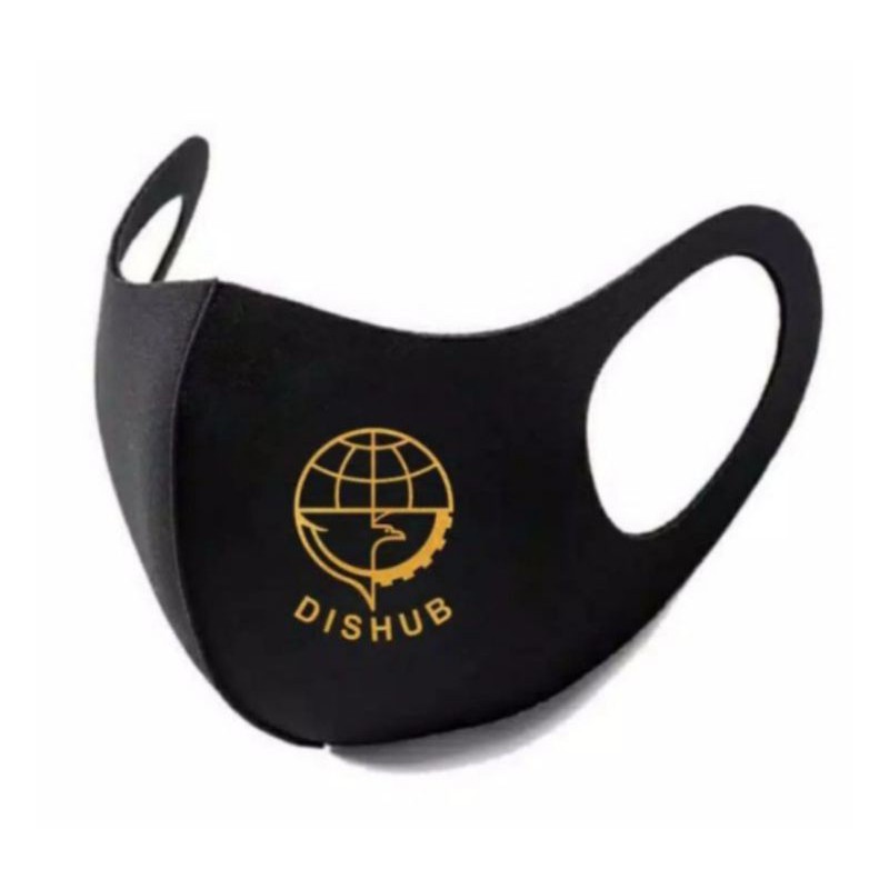 masker scuba logo dishub timbul masker dishub