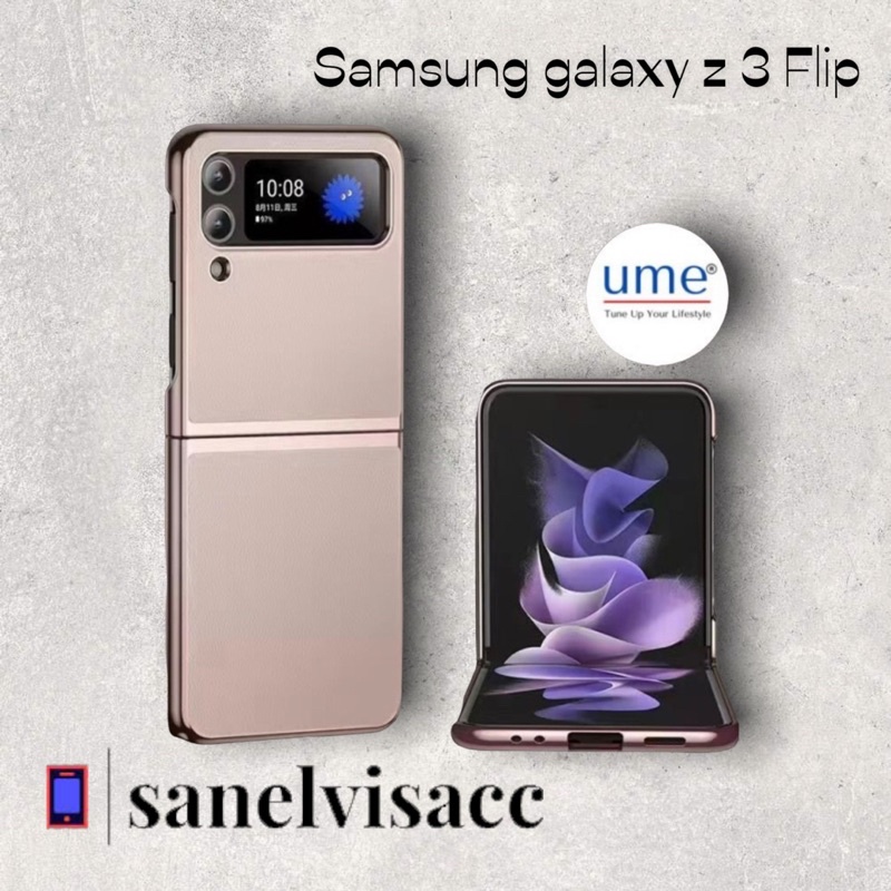 Case Samsung Galaxy Z Flip 3 , casing samsung Galaxy Flip 3 Classical Chrome Fusion Hardcase Casing