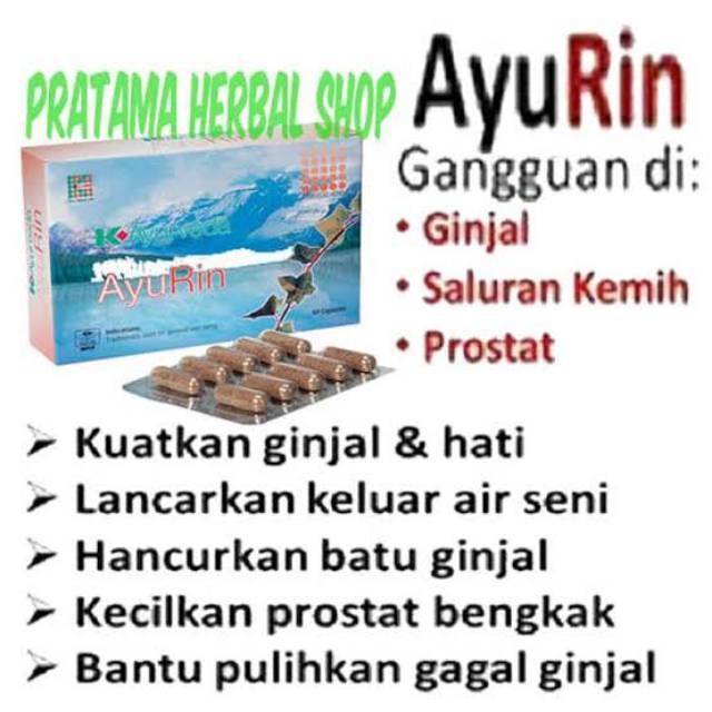 Penghancur batu ginjal 60 kapsul//k-ayu Rin plus original produk k-link