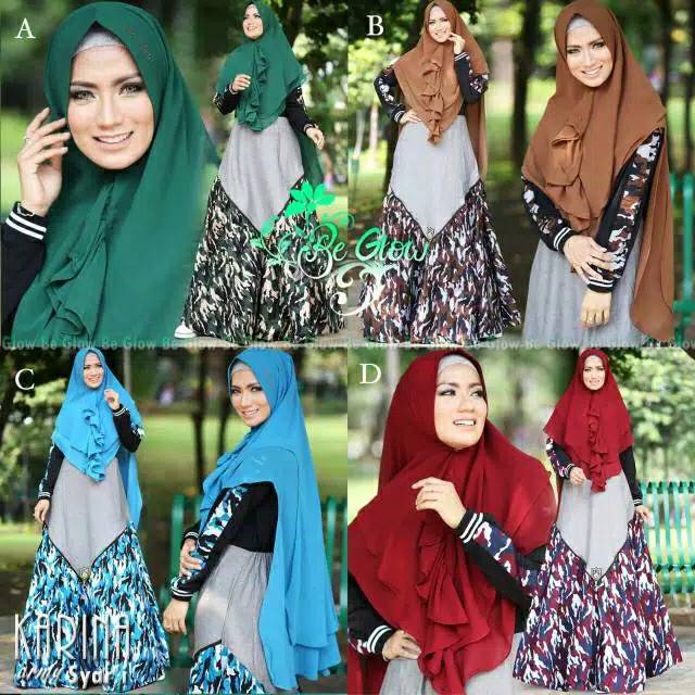 Karina set syari by be glow RHS