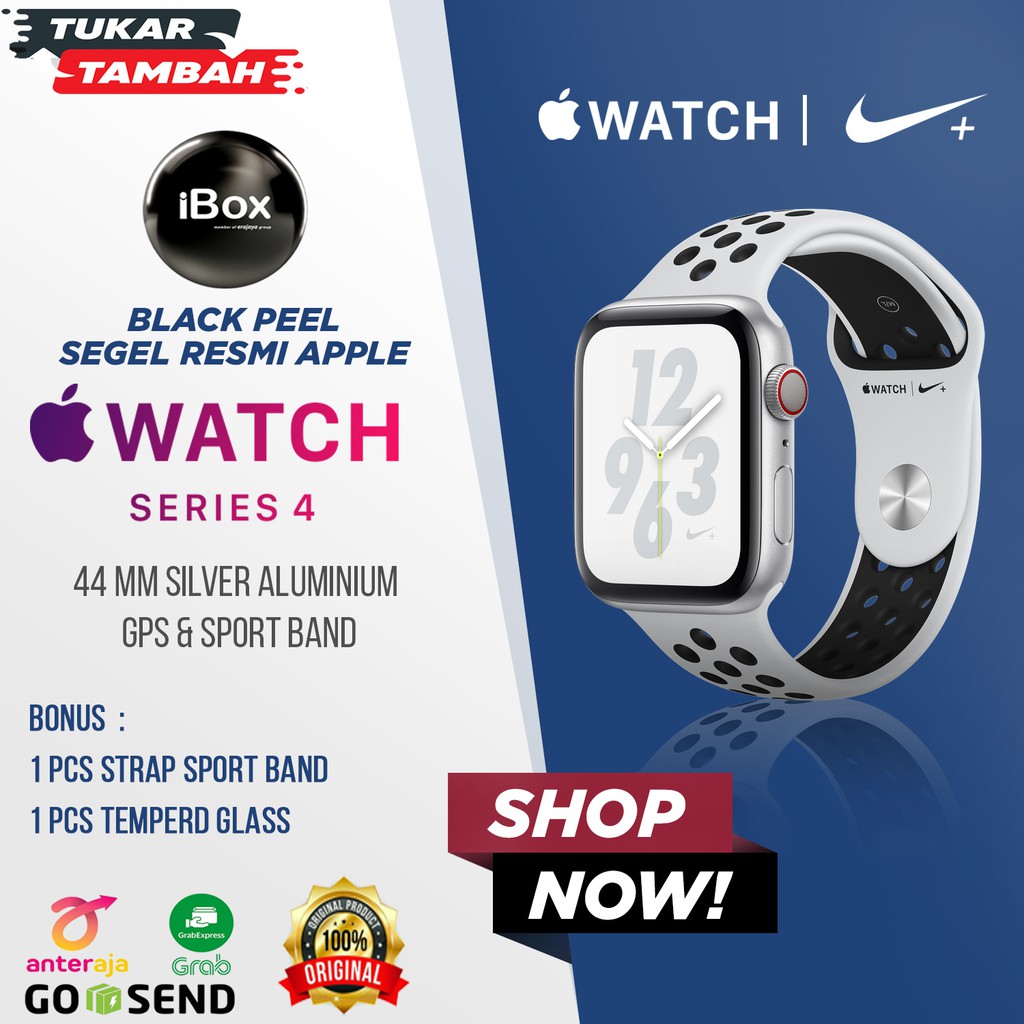 apple watch series 4 gps nike  44mm