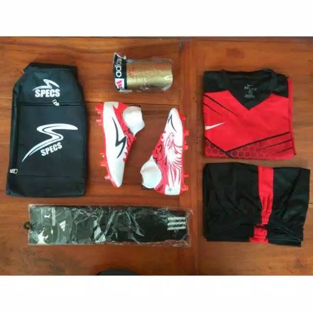 Paket komplit septu bola anak boots specs Garuda attack