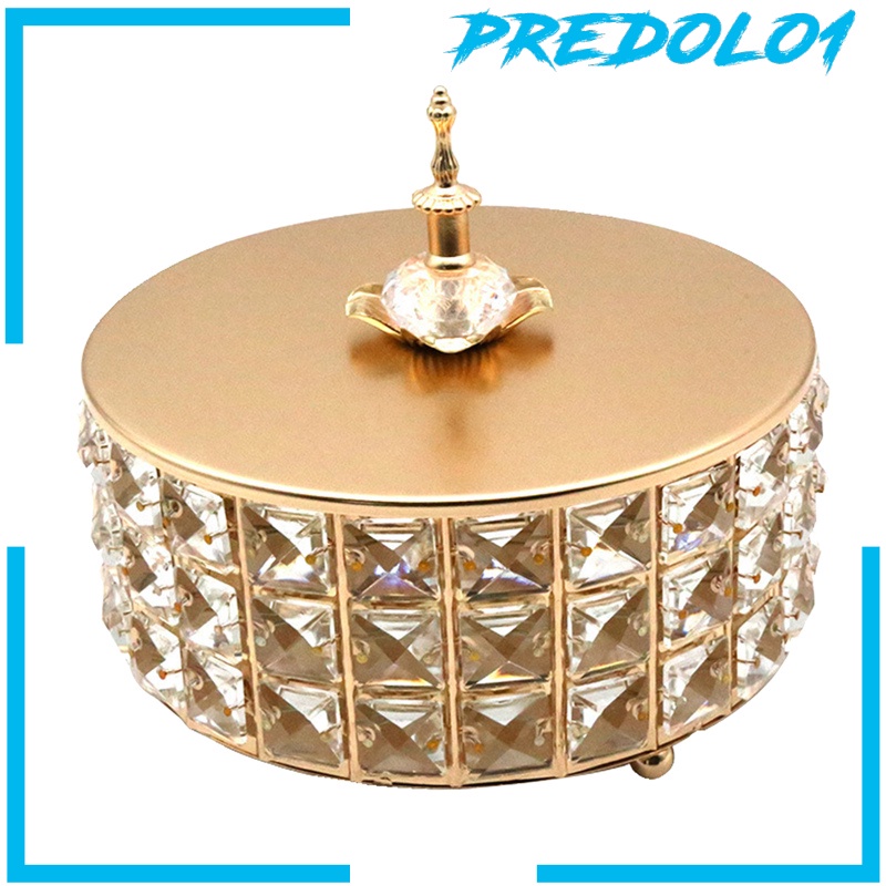 (Predolo1) Kotak Penyimpanan Permen / Perhiasan Bentuk Bulat