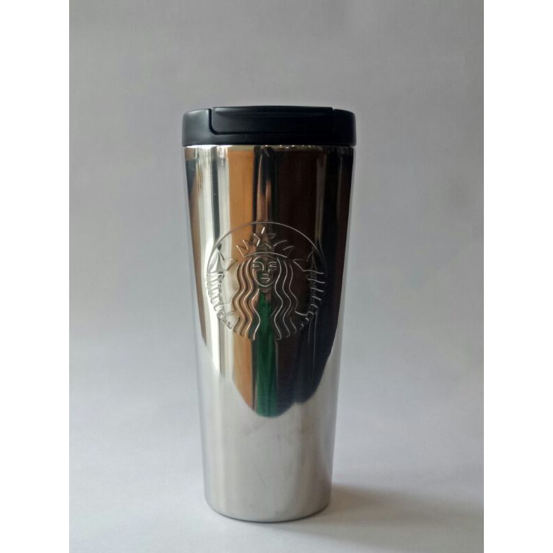 SILVER | STARBUCKS TUMBLER