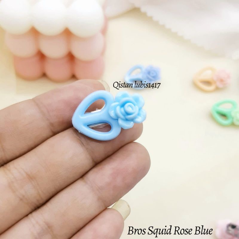 Bros Squid Rose Pastel