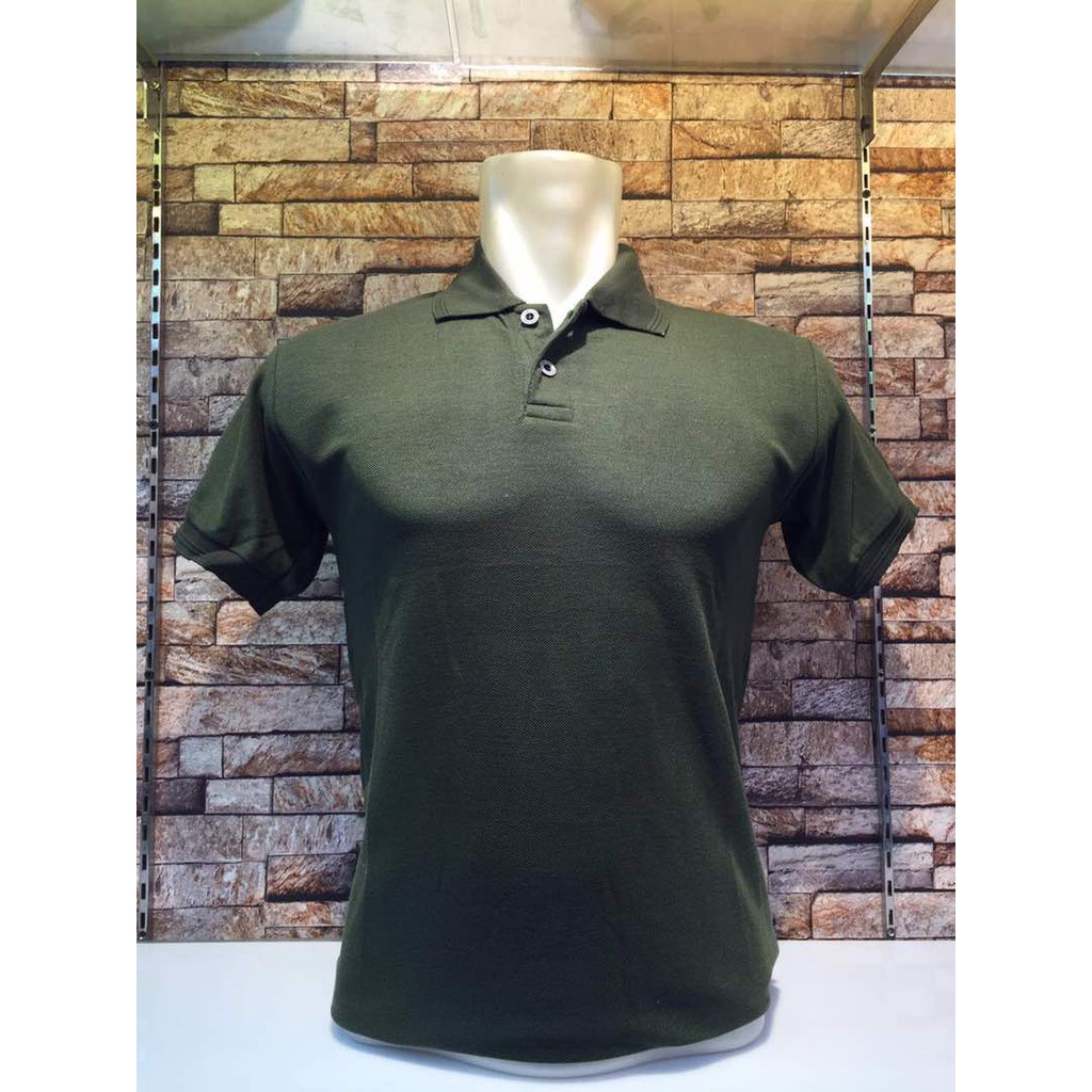 Download Baju Kaos Polos Warna Hijau Army - Model Baju Trending