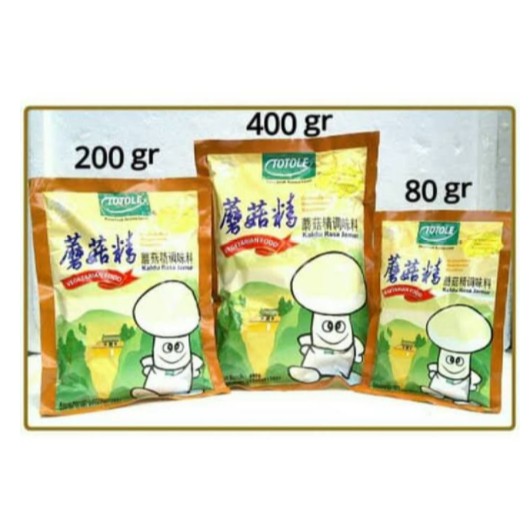 

Kaldu rasa Jamur Totole 400 gr / TOTOLE