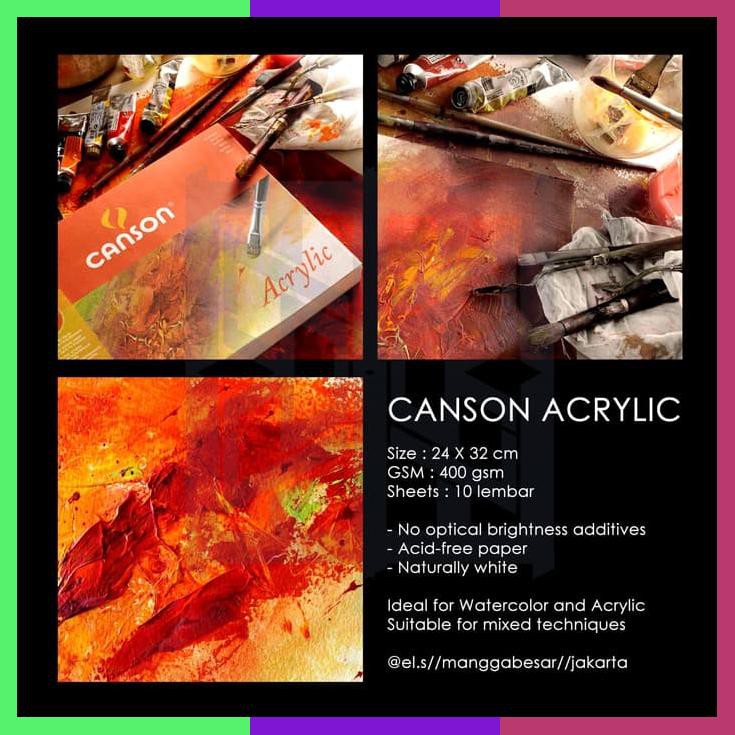 

Canson Acrylic 24 X 32 400 Gsm